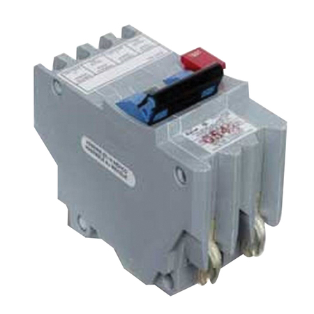 SCHNEIDER ELECTRIC Circuit Breaker, 2 Pole, 30 A, Stab-Lock Mounting, Gray NAGF230CP